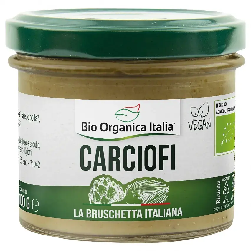 Artichoke Cream 100g Bio Organica Italia