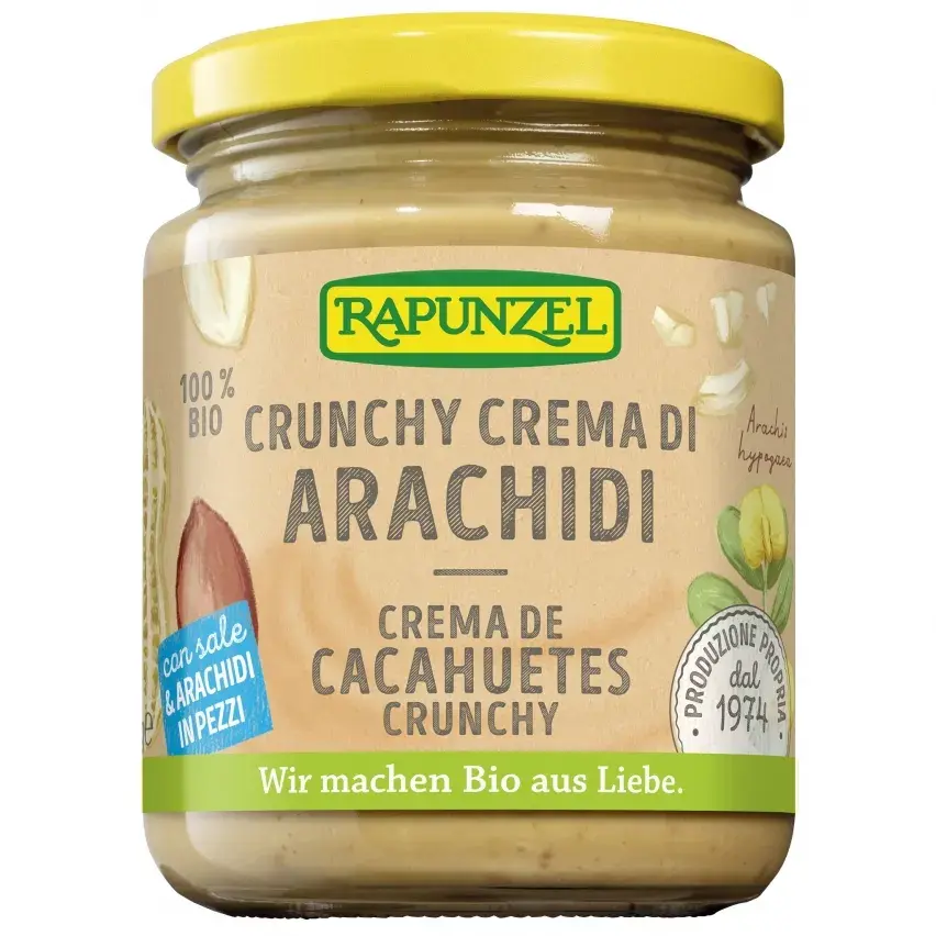 Peanut Butter Salty & Crunchy 250g Rapunzel