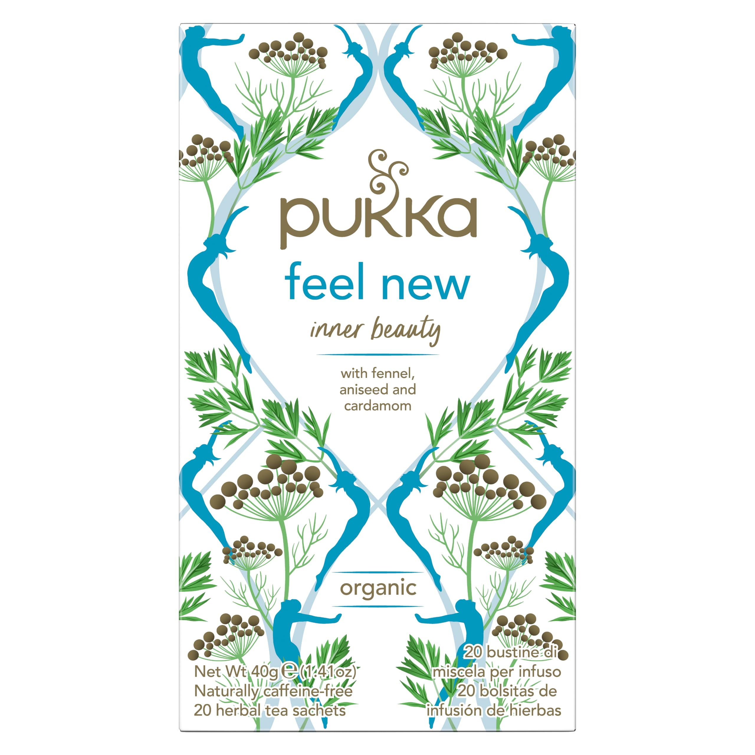 Feel New Tea in Bags 40g Pukka