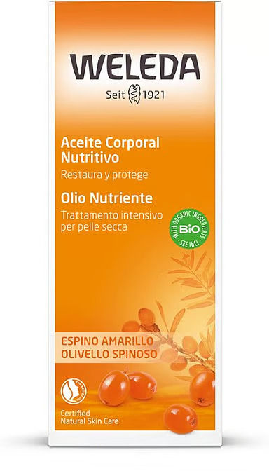 Body Nourishing Oil Sea Buckthorn 100ml Weleda