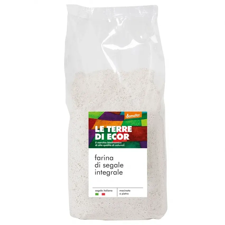 Wholemeal Rye Flour 500g Le Terre di Ecor