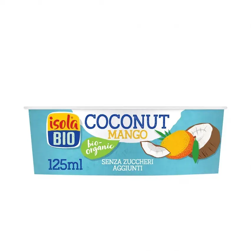Coconut Dessert Mango 125g Isola Bio