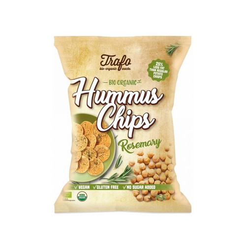 Hummus Chips Rosemary 75g Tra'fo