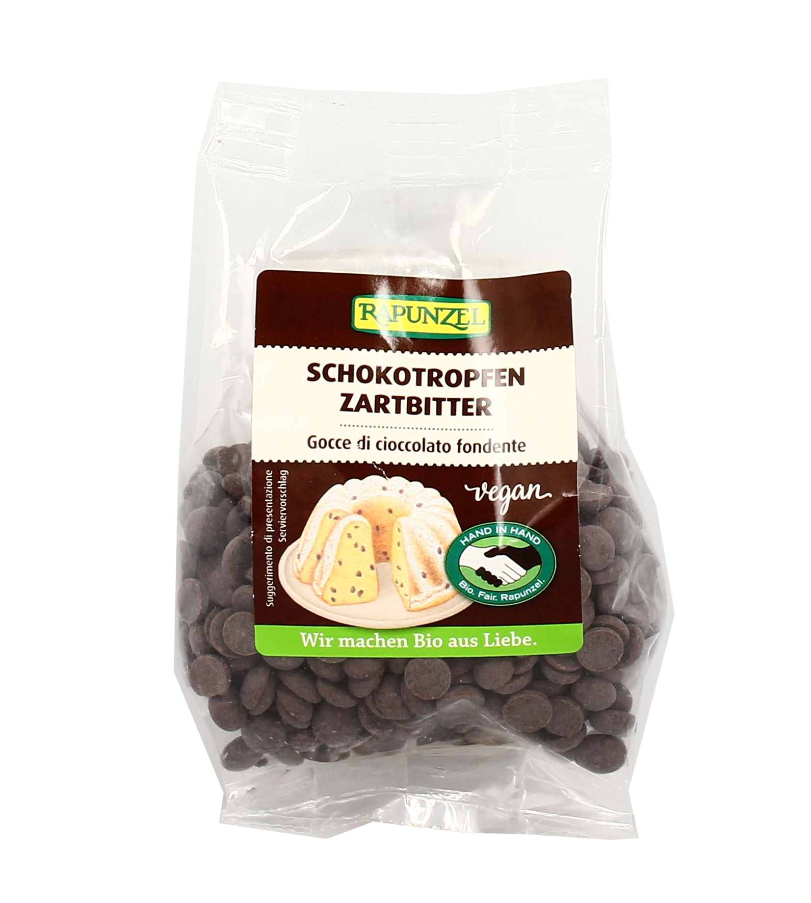 Dark Chocolate Chips 100g Rapunzel