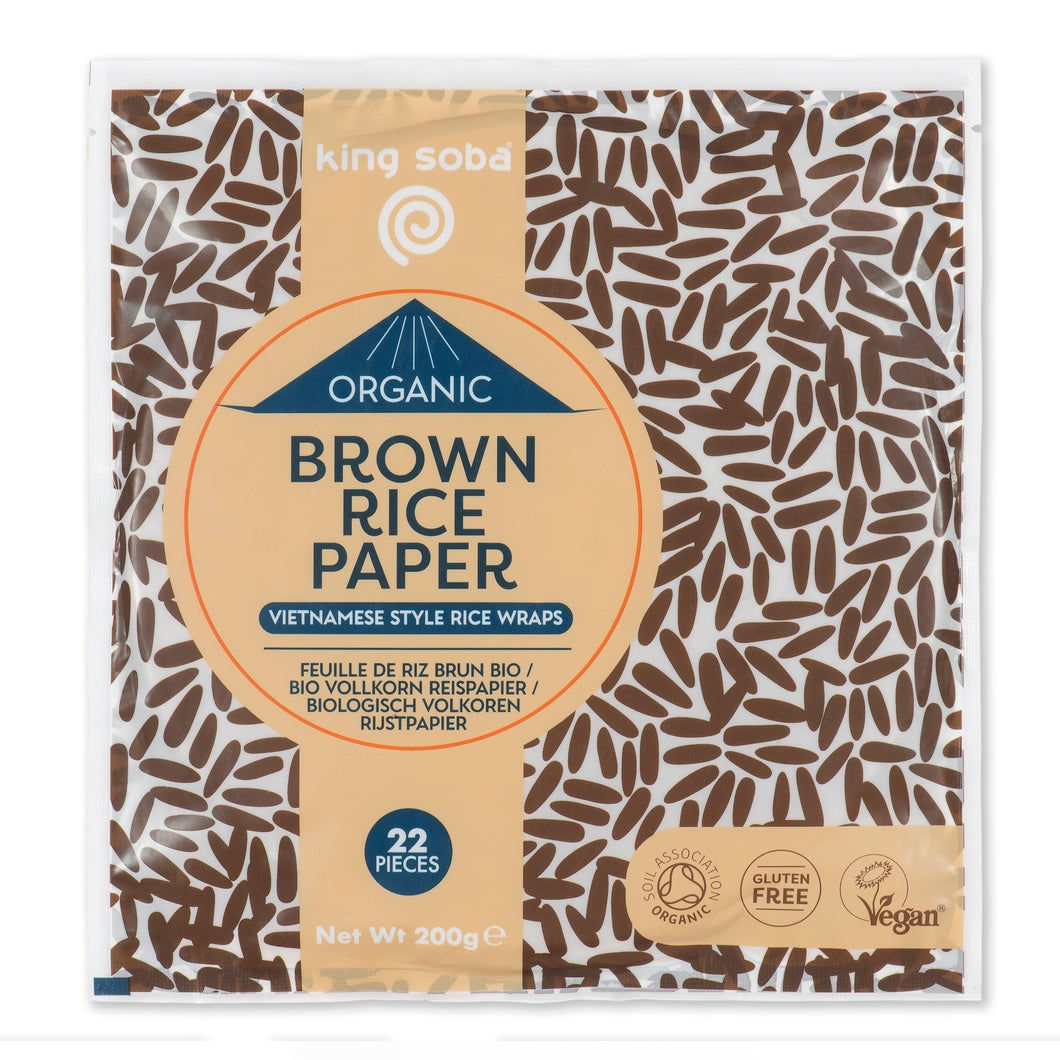 Brown Rice Paper 200g King Soba