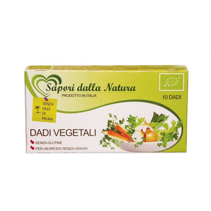 Gluten-Free Vegetable Stock Cubes 100g Sapori dalla Natura