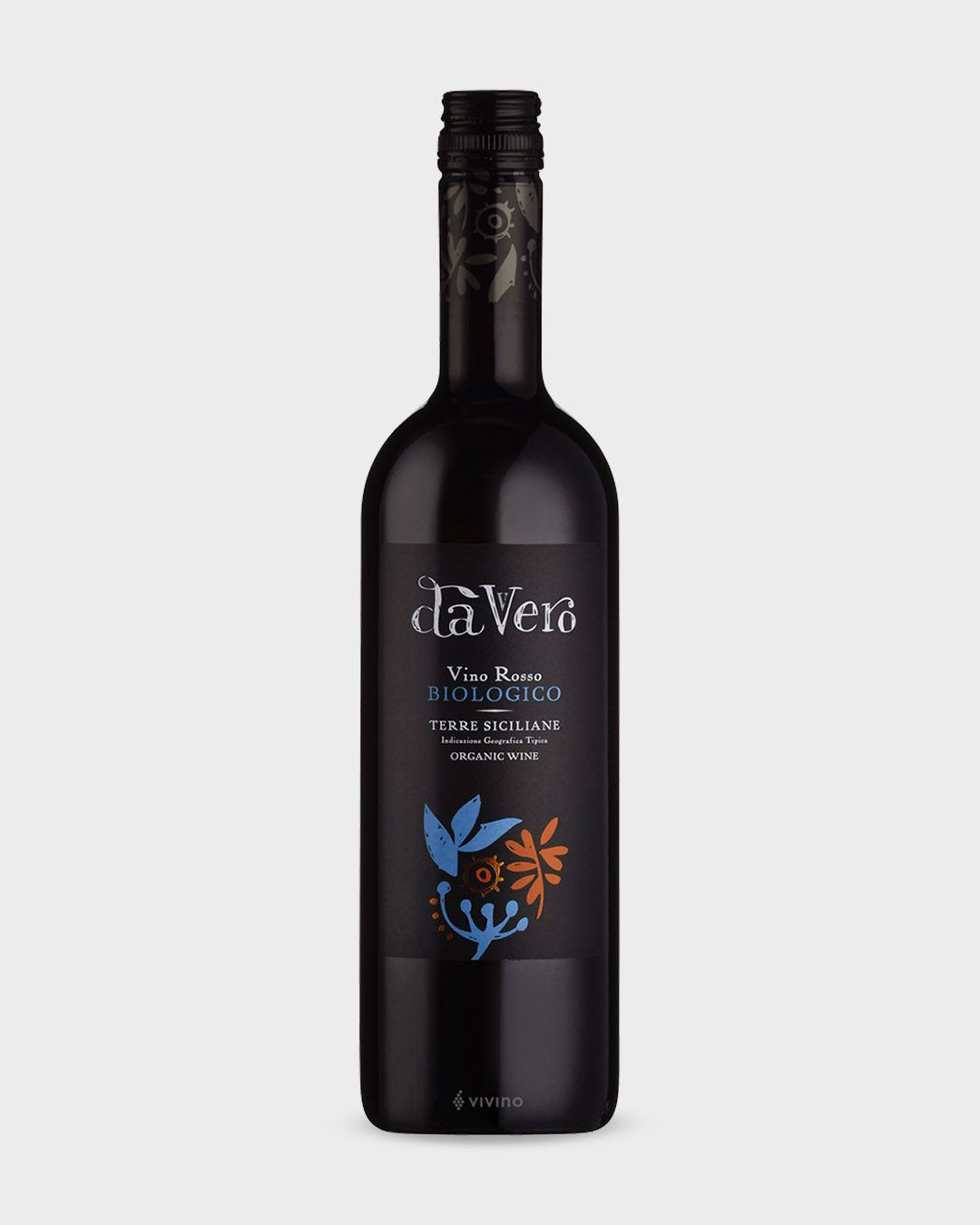 Nero D'Avola Red Wine 750ml Da Vero