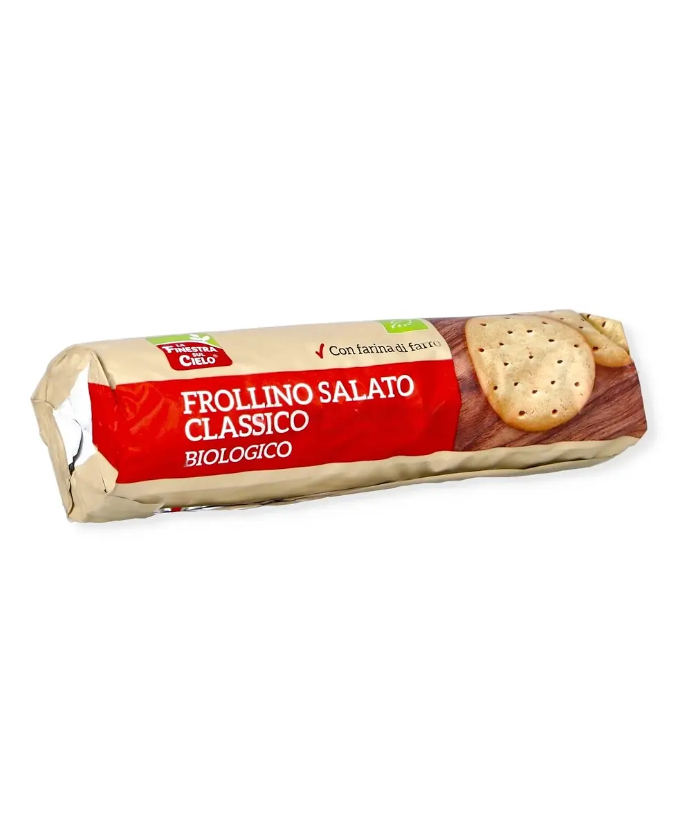 Savoury Spelt Biscuits Classic 250g La Finestra Sul Cielo