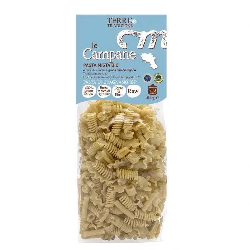 Saragolla Mixed Pasta 400g Terre e Tradizioni - Le Campane