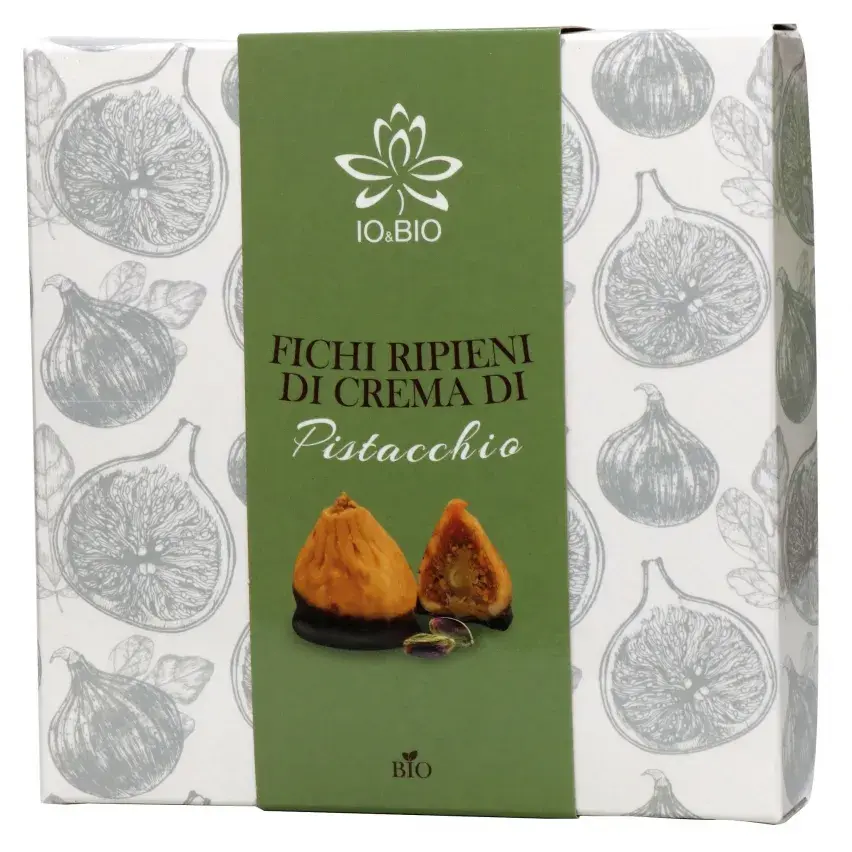 Figs Filled With Pistachio Cream 100g Io&Bio