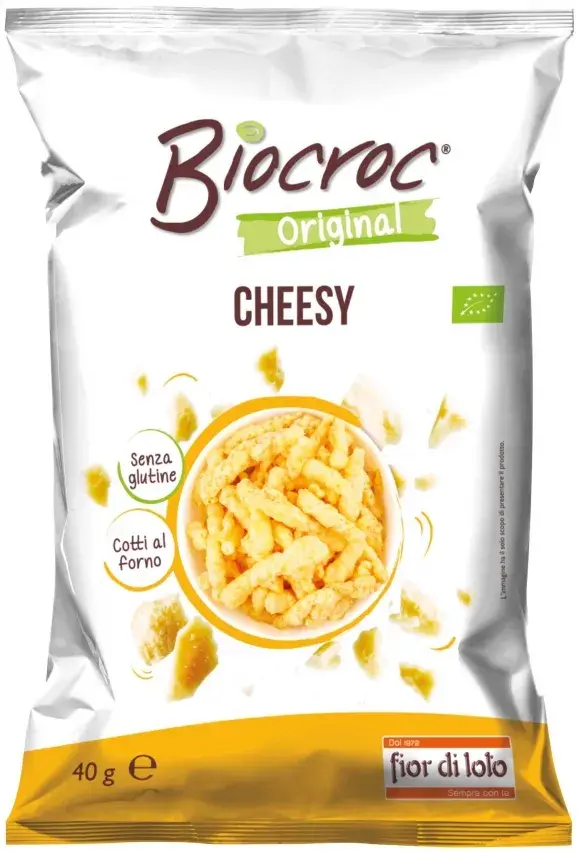 Cheesy Corn Sticks 40g Biocroc