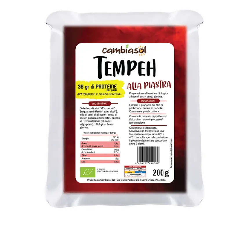 Grilled Tempeh 200g Cambiasol