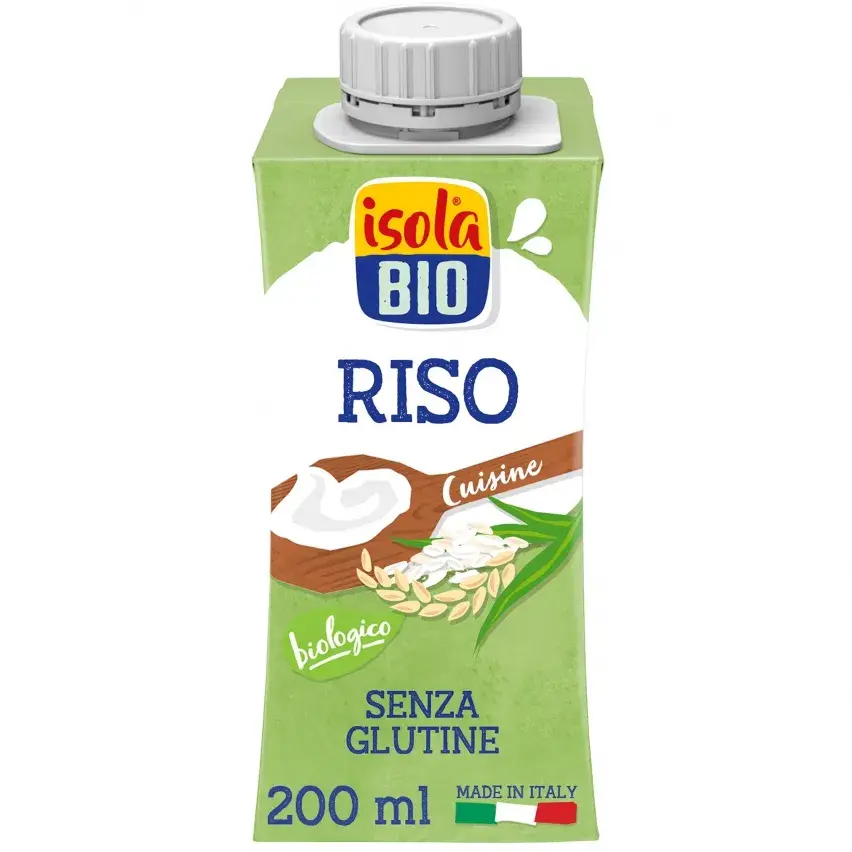 Rice Cooking Cream 200ml Isola Bio