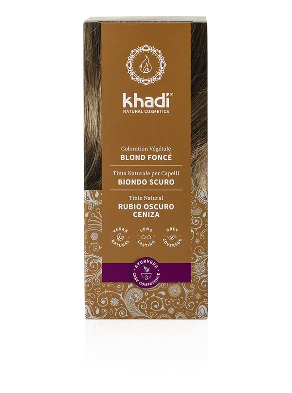 Dark Blonde Natural Hair Dye 100g Khadi
