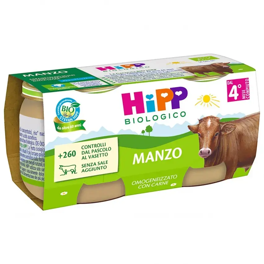 Homogenized Beef Puree 160g HiPP