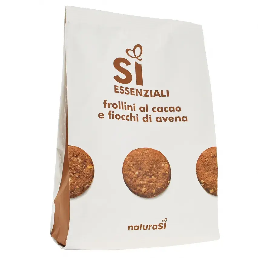 Wheat Biscuits with Cocoa and Wholemeal Oat Flakes 280g Si Essenziali