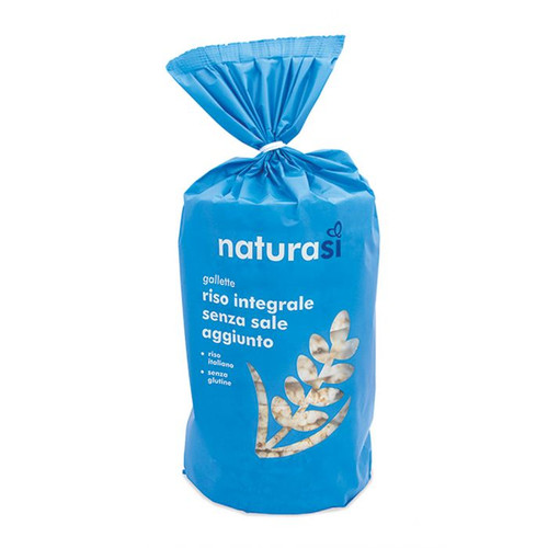 Wholemeal Rice Cakes Without Added Salt 100g NaturaSi