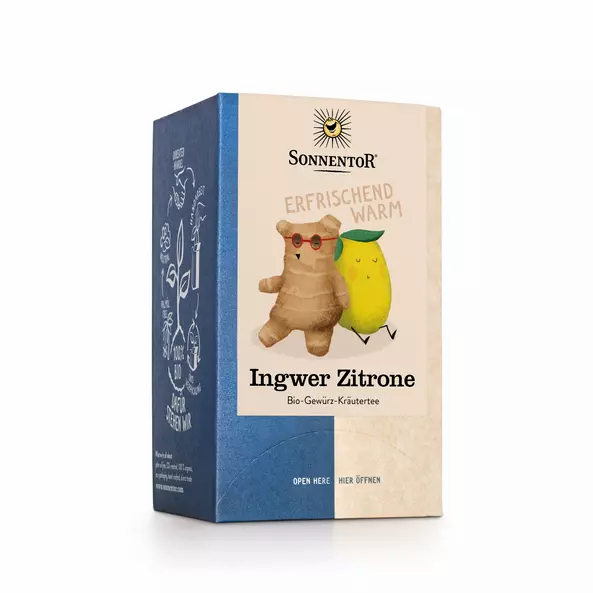 Ginger & Lemon Tea Blend 32.4g Sonnentor
