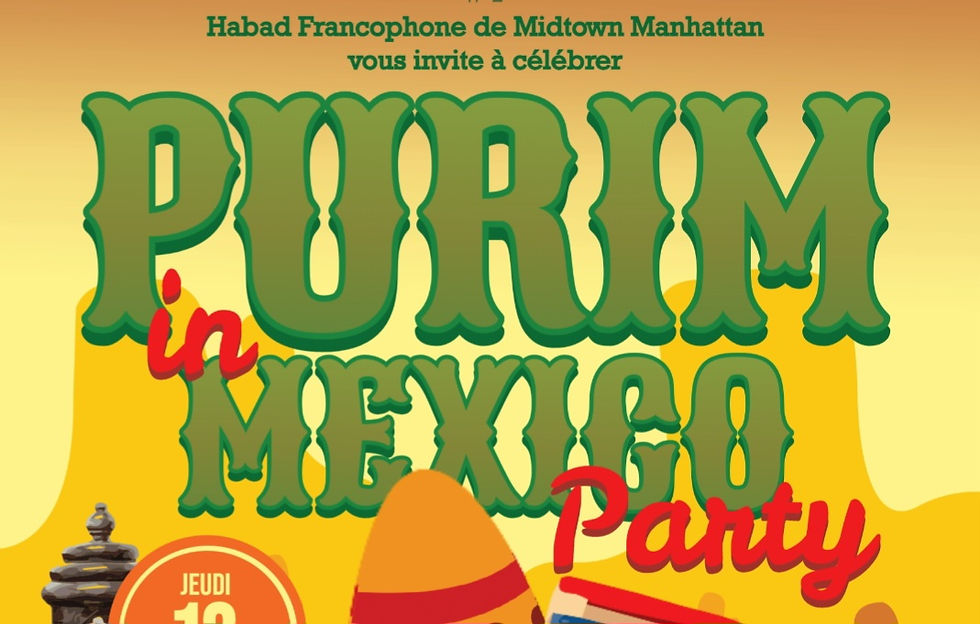 Purim in Mexico 2025