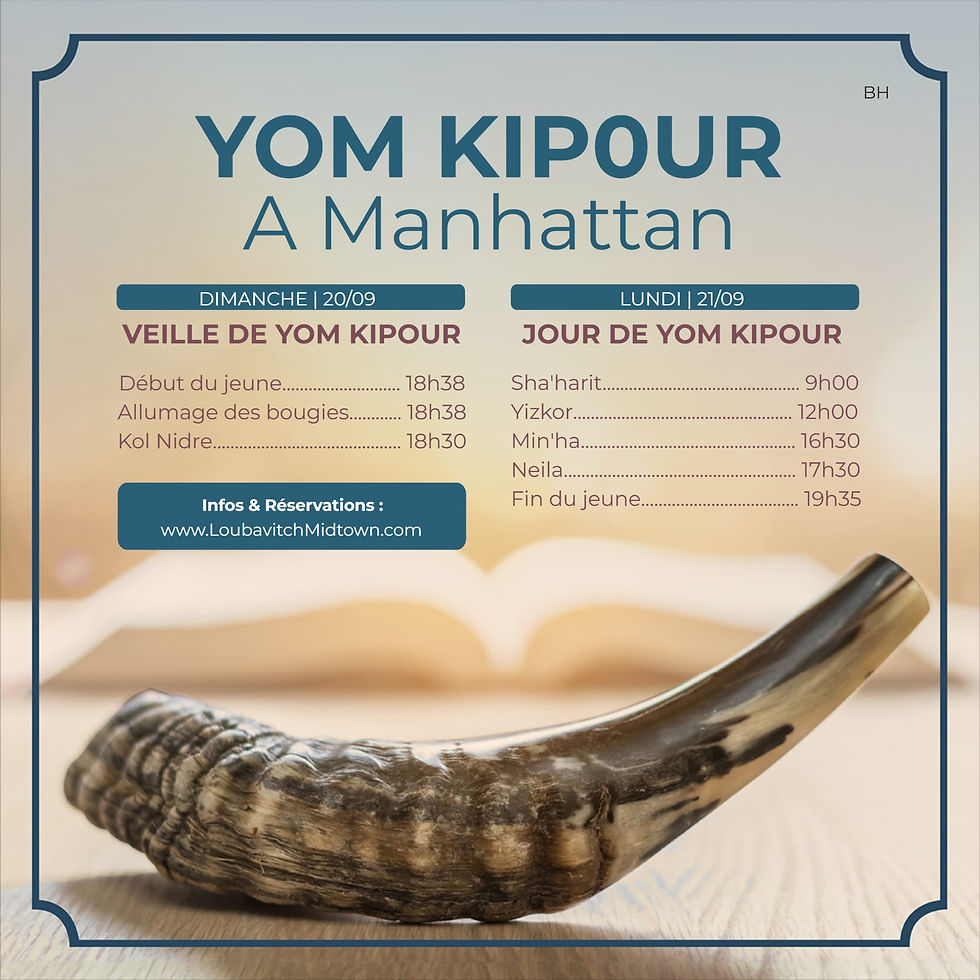 Yom Kipour - Office Sefarad