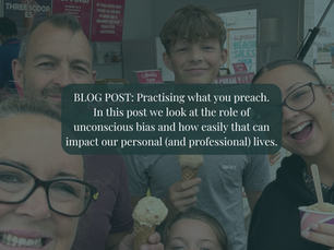 When you don’t practice what you preach 