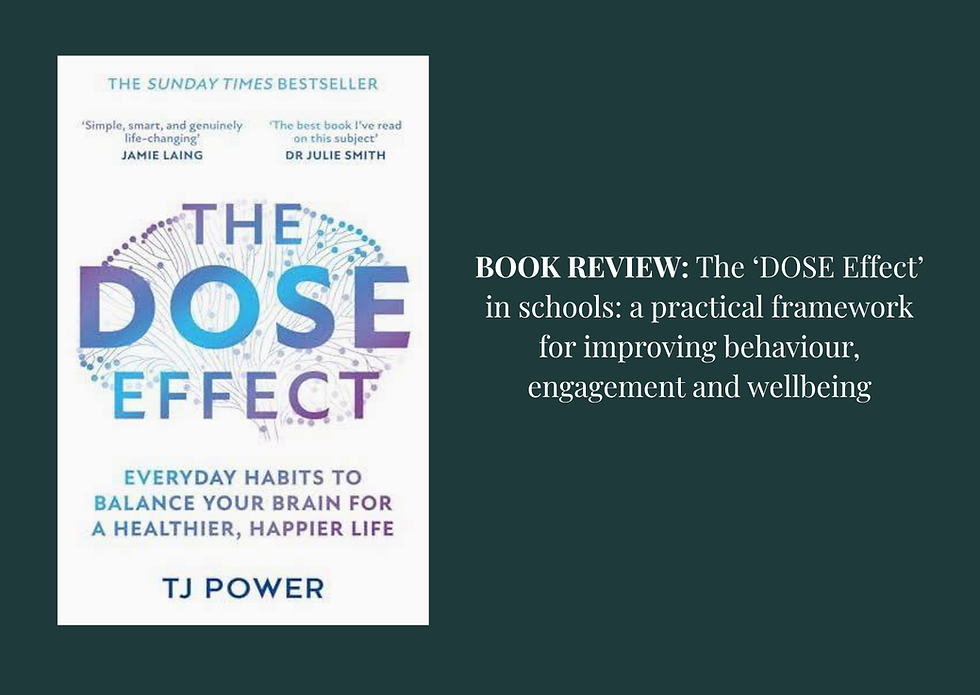 Book Review: TJ Power's DOSE Effect