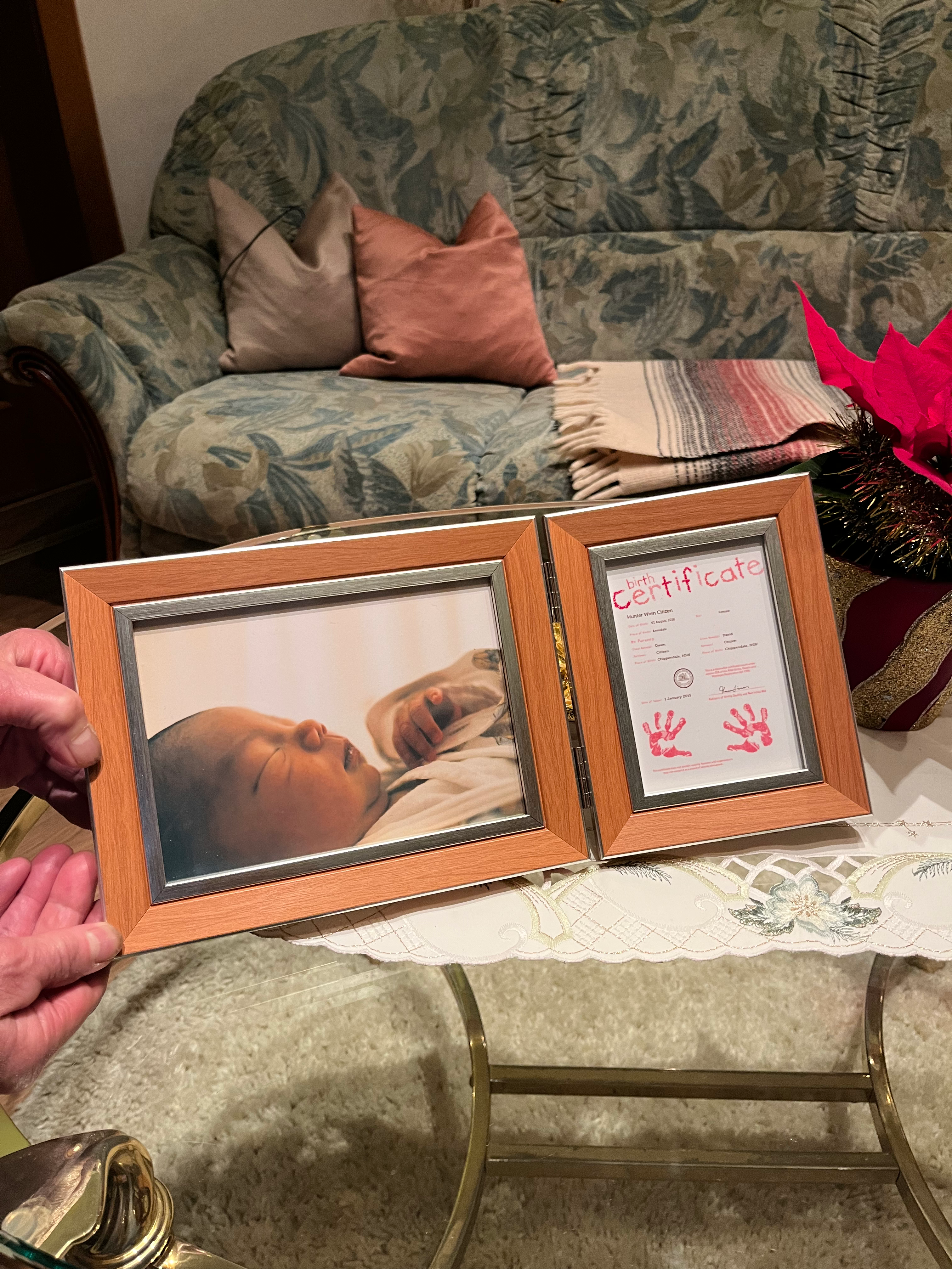 First Moments Keepsake Frame