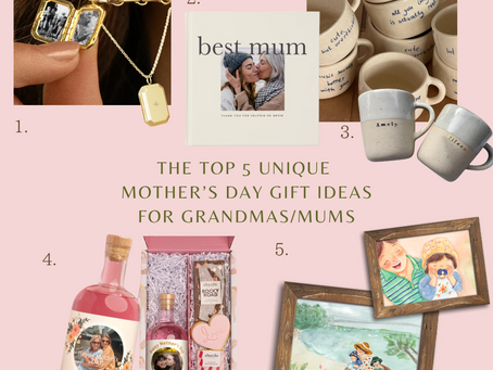 🌸 Best 5 Unique Mother’s Day Gift Ideas for Mums and Grandmas 🌸