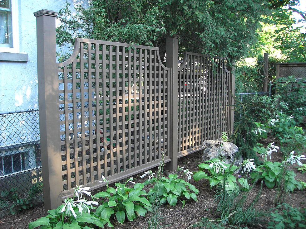 Double Garden Screen