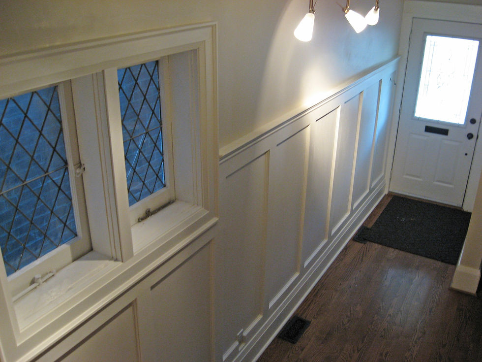 Wainscoting