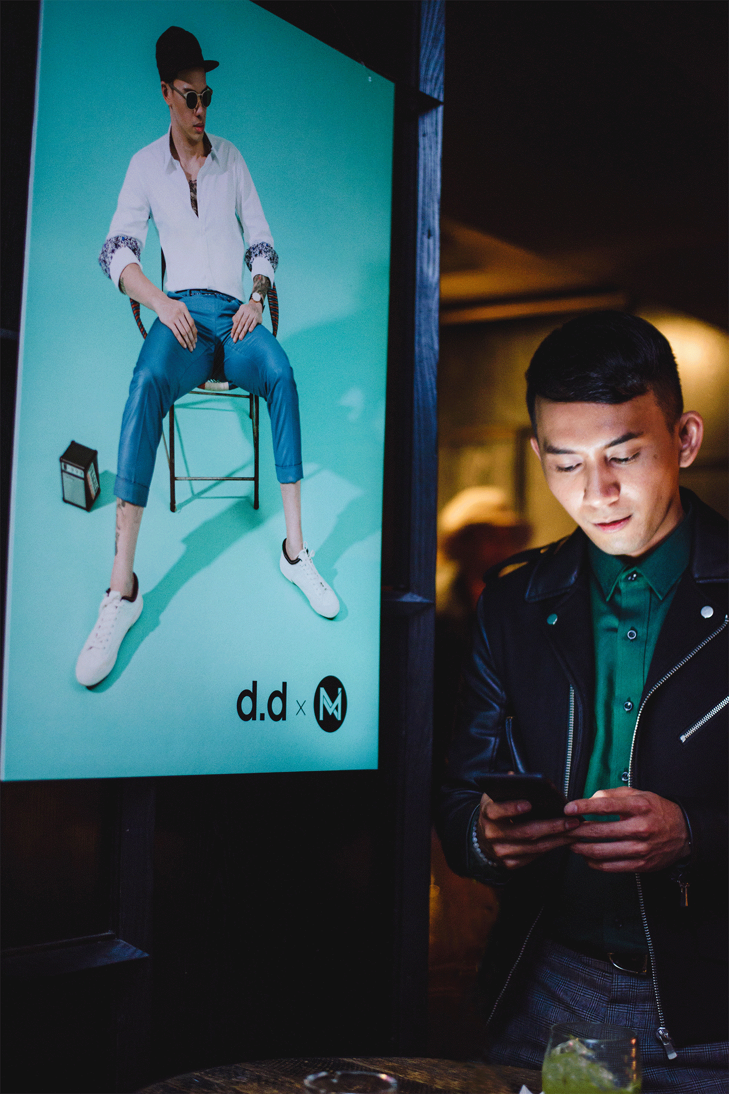 Andre Amir at DDxNM Preview Party recently.