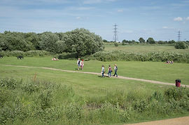 View over Walthamstow Marshes