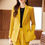 Thumbnail: Double-Breasted Blazer and Pants Office Suit
