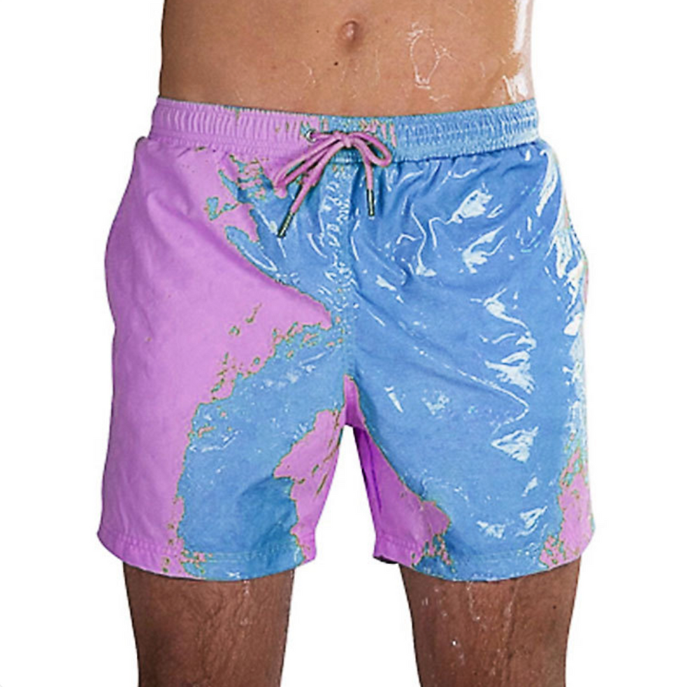 Thumbnail: The Prismatic Sovereign – Magical Color-Changing Beach Shorts