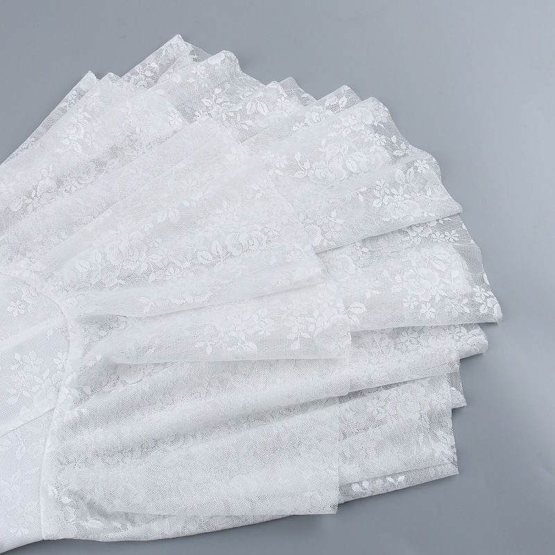 Thumbnail: Lace Lotus Leaf Slip Dress