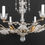 Thumbnail: Lot 3787: Beautiful Vintage Italian Cut Crystal Twelve-Light Chandelier