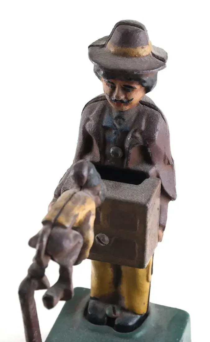 Thumbnail: LOT 3918: Organ Grinder-Form Bank
