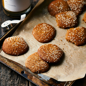 Biscuits CROQUANTS AU GINGEMBRE (±18pc)