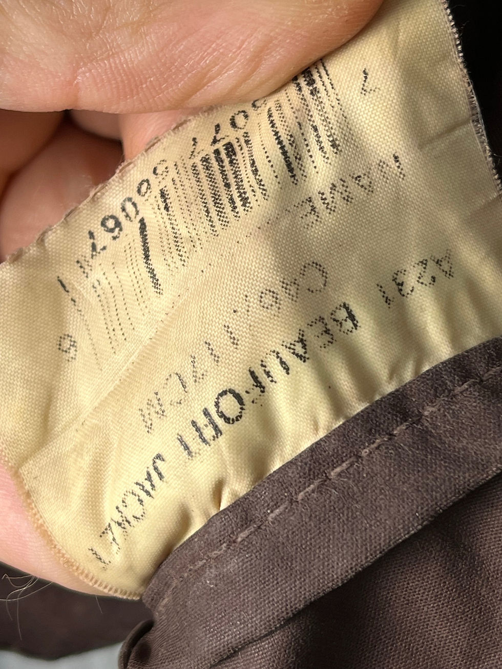 Thumbnail: Barbour Beaufort Wax Jacket Brown C46 XL Vintage 2000s Classic