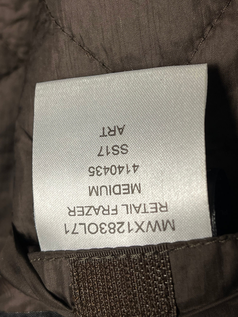 Thumbnail: Barbour Retail Frazer Wax Jacket Sage Green M YKK 4 Pockets