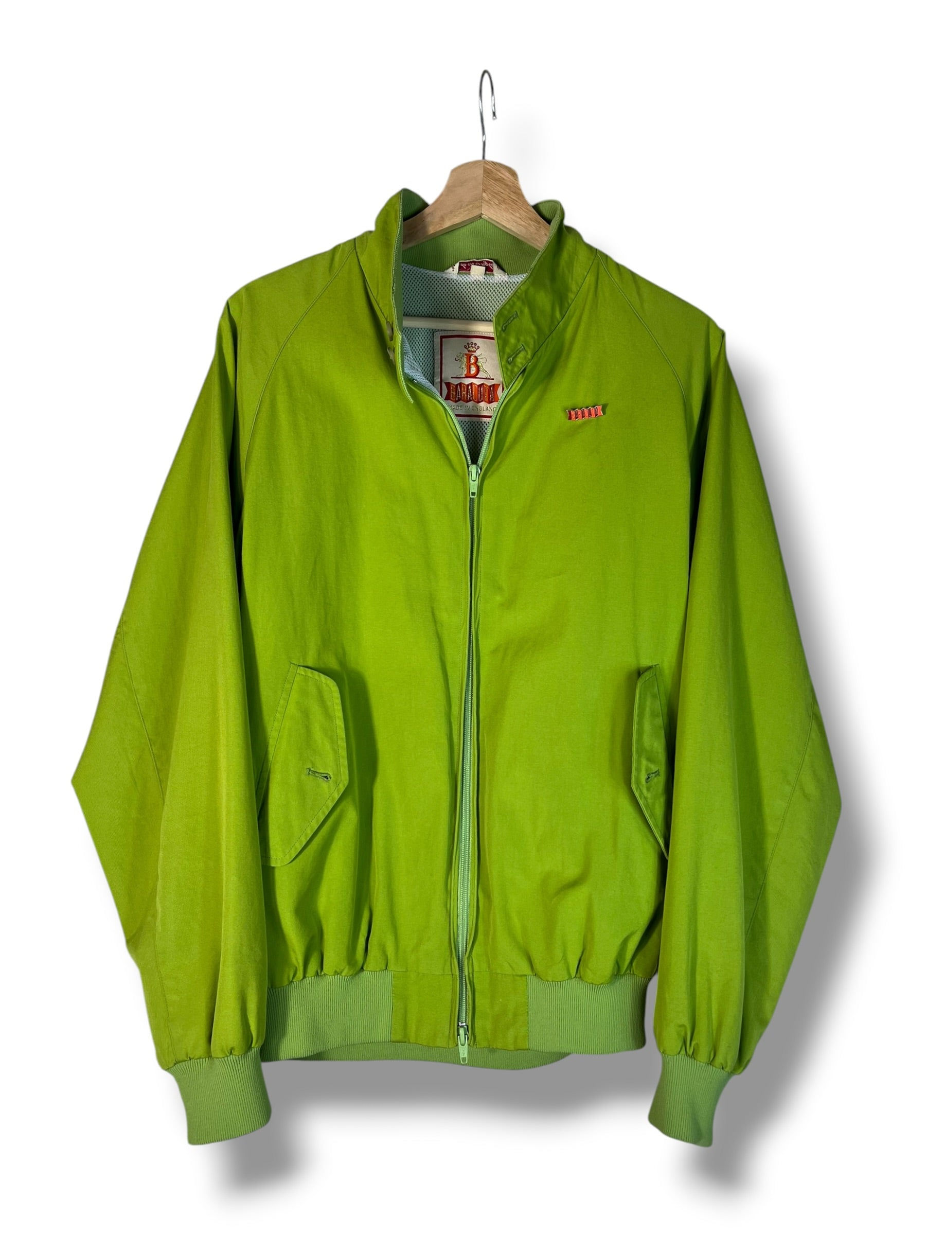 Baracuta G9 Harrington Jacket Apple Green M Made in England Summer
