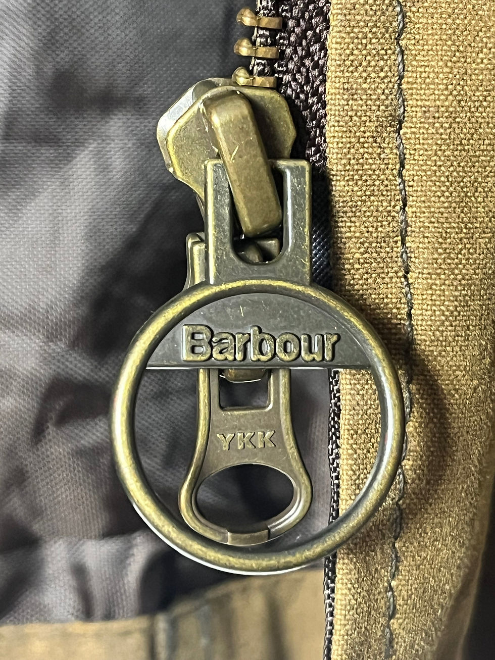 Thumbnail: Barbour Nixon Wax Jacket – Mustard – Vintage – Fits L (Tagged XL)