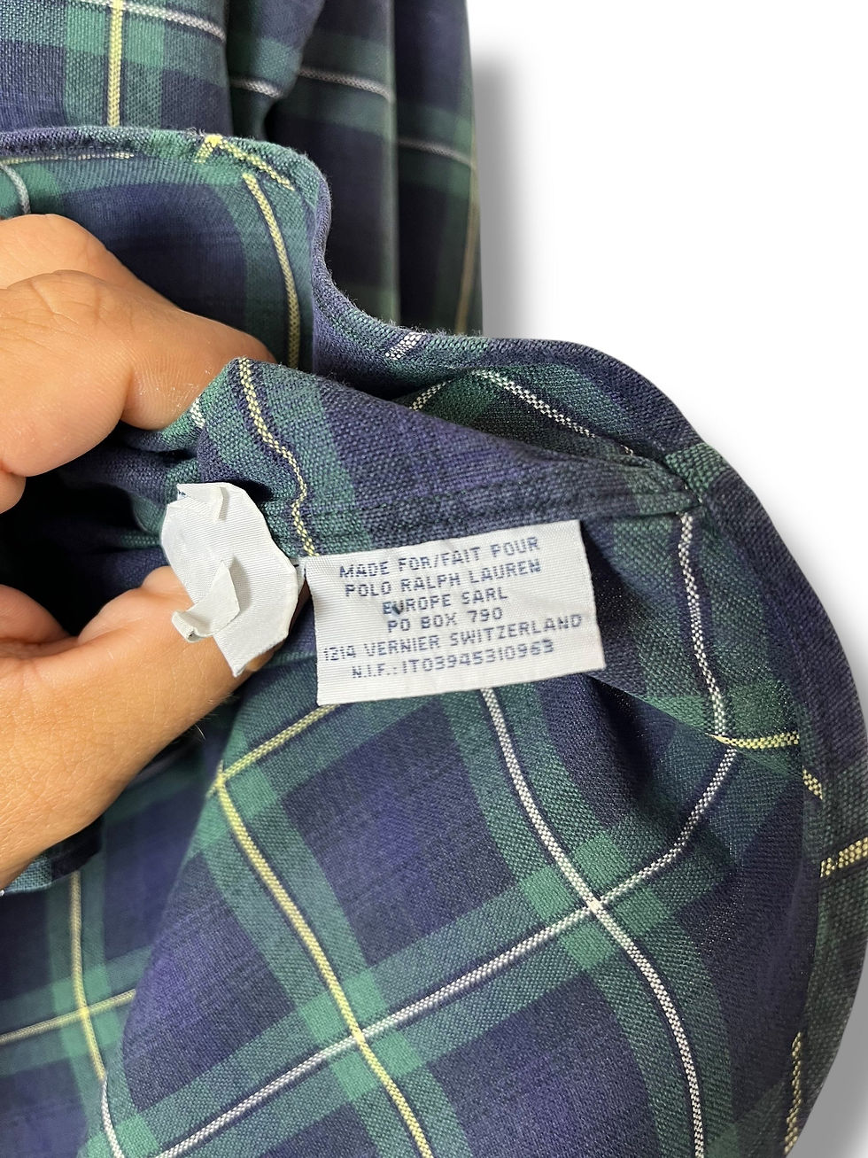 Thumbnail: Polo Ralph Lauren L Vintage 90s Green Check Shirt