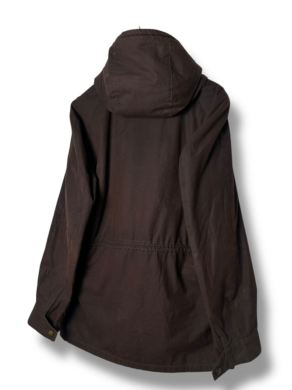 Thumbnail: Barbour Northolt Wax Parka Brown Rust L Hooded Winter Jacket
