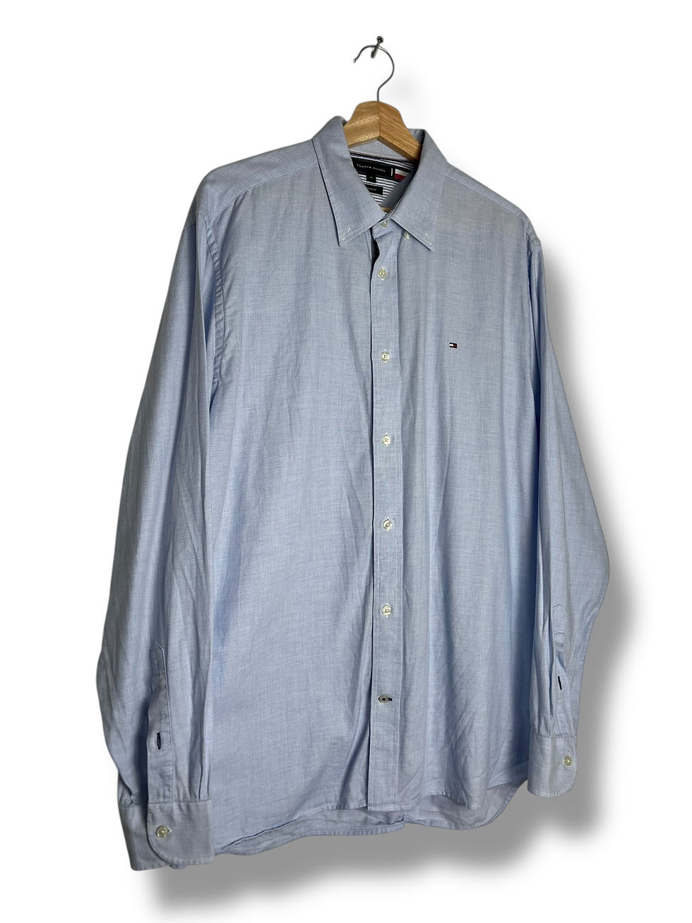 Thumbnail: Tommy Hilfiger XL Vintage Light Blue Shirt – Regular Fit