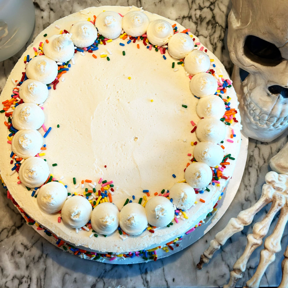 Dairy Free Funfetti Cake