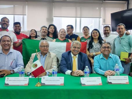 Reunión informativa con la delegación mexicana que participará en el 22º Festival Deportivo Internacional de los Trabajadores en Bulgaria