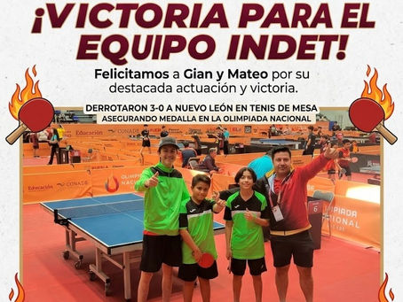 ¡Muchas felicidades a nuestros grandes representantes Gian y Mateo por esta extraordinaria victoria!