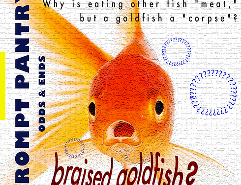Why are goldfish beautiful, yet unsettling?