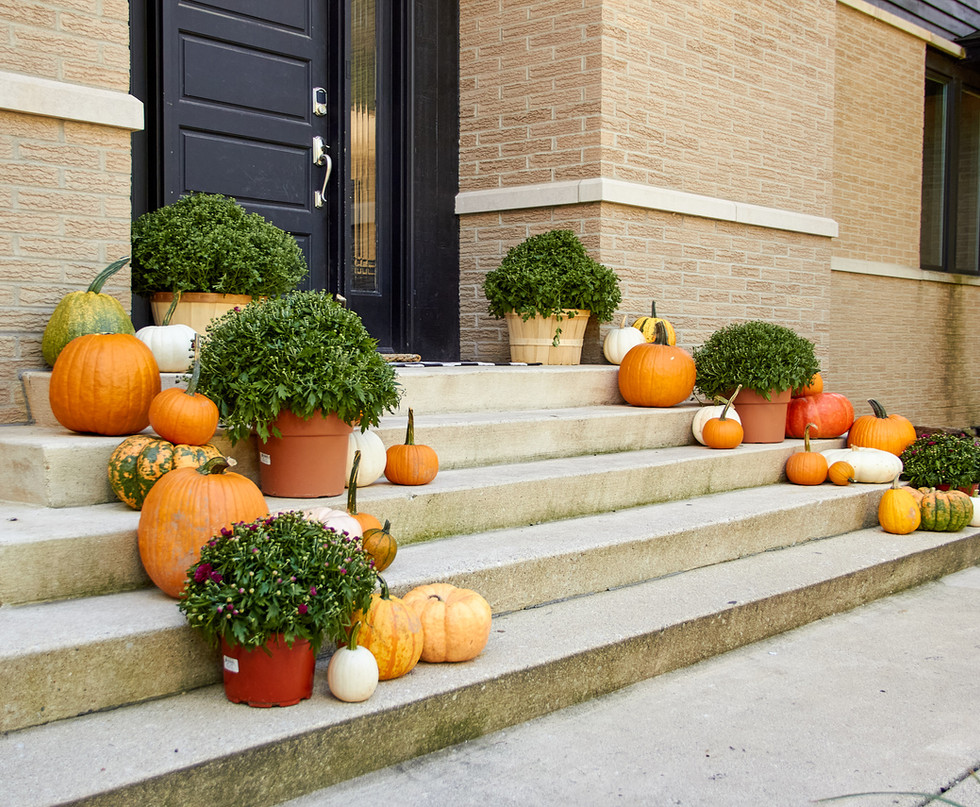 Pumpkin Delivery & Seasonal Setups | Chicago Porch Creations